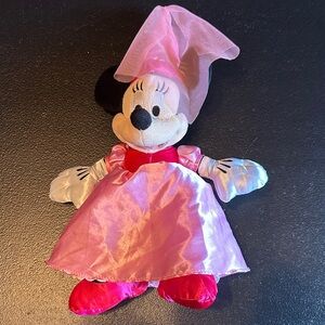 Disney Minnie Mouse Pink and White Plush Doll